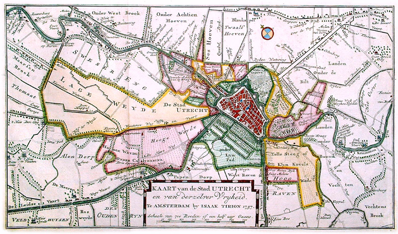 Utrecht 1757 Tirion